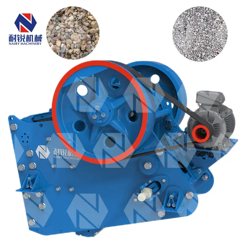 Stone Compact Jaw Crusher Construction Industrial Double Shaft Machine Supplier in Alibaba