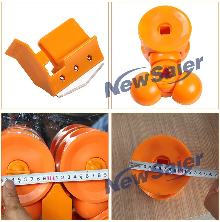 Commercial Orange Juice Machine Maker Auto Orange Lemon Fruit Squeezer Juicer