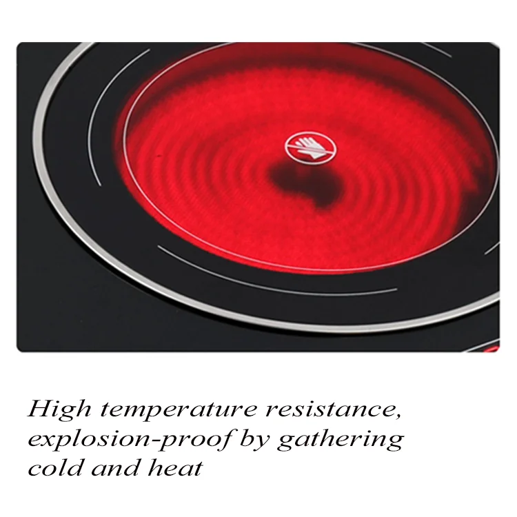 Factory price intelligent built-in digital infrared cooker high power two burners infrared cookers electric ceramic stove