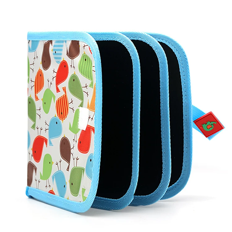 Детские игрушки для рисования, кисть для рисования на доске с водяным мелом, многоразовая книга для рисования на ткани, раскраски с ручкой для детей