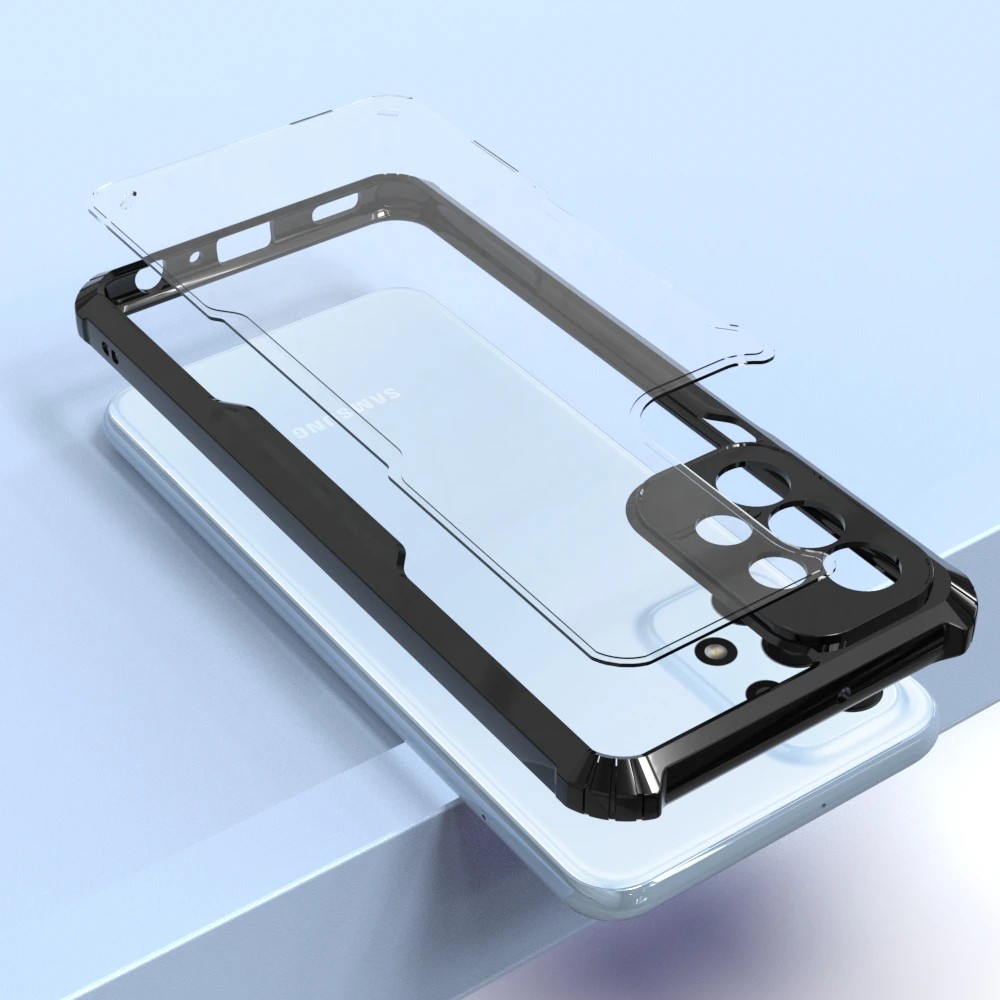 Wholesale fashion hard transparent Acrylic Shockproof Back Cover For Samsung Galaxy A13 A23 A33 A53 A73 case cover