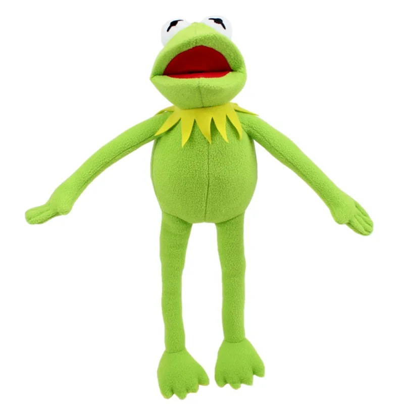 The best-selling frog hand doll Green Frog plush toy can be used as hand puppet belly performance props