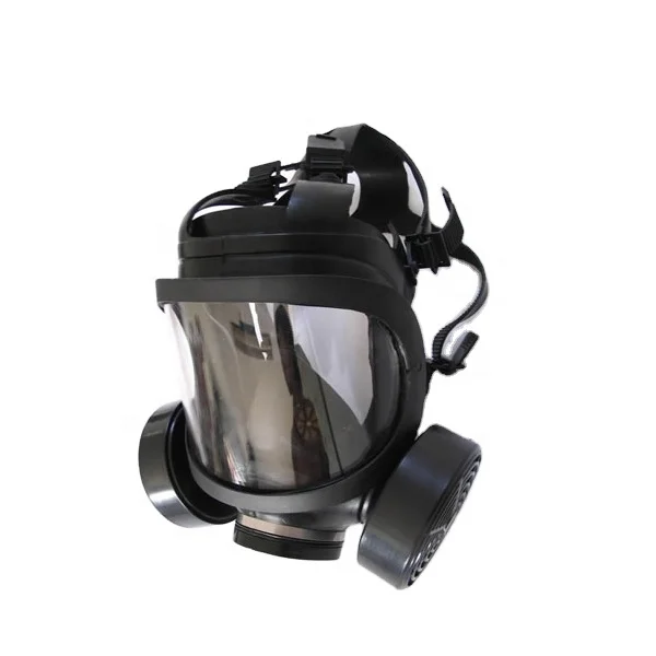 Силиконовый противогаз для лица один или два фильтра респиратор маска паров газов химикаты распылительная краска шлифовальная пыль