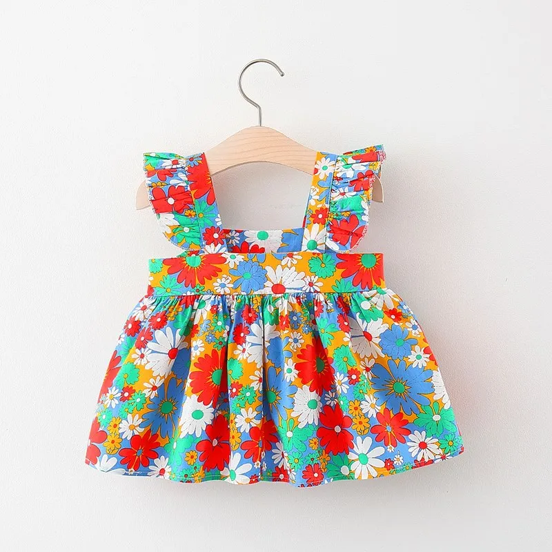 2022 lovely baby princess dress girls new born dresses toddler girl dress summer