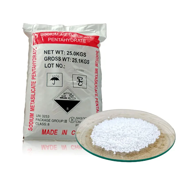 Sodium Metasilicate Na2SiO3 5H2O CAS Number 10213-79-3