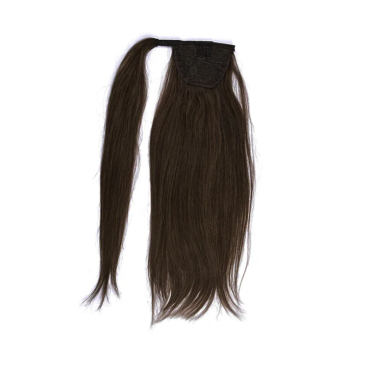 
China Supplier Brazilian Natural Full 100g 150g Ponytail Hair Extensions,Wholesale 100% Human Hair Ponytail 