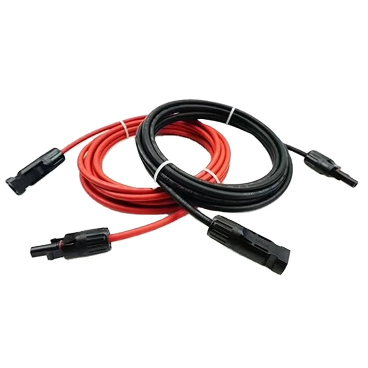 High Voltage  4mm2 6mm2 Copper Conductor XLPE Insulation PVC Jacket DC Solar Battery PV Cable Solar Battery Cable