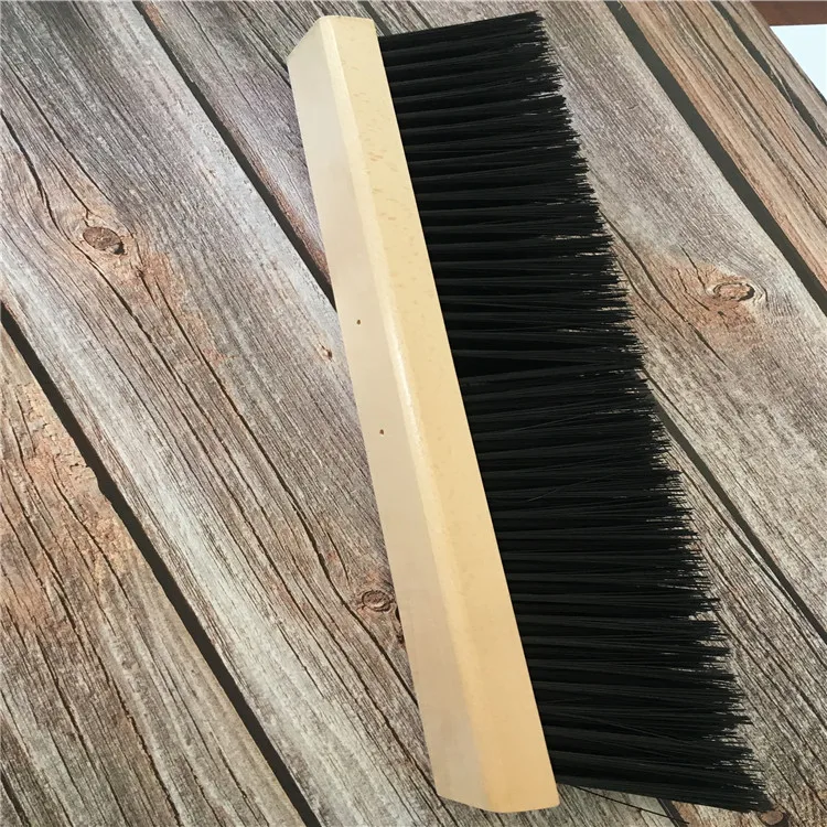 Push Broom Indoor Outdoor Floor Scrub Brush with Stiff Bristles