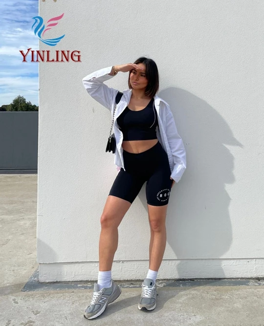 Manufacture Sexy Plus Size Sports Bra Women Sexy Yoga Set High Impact Sports Clothing