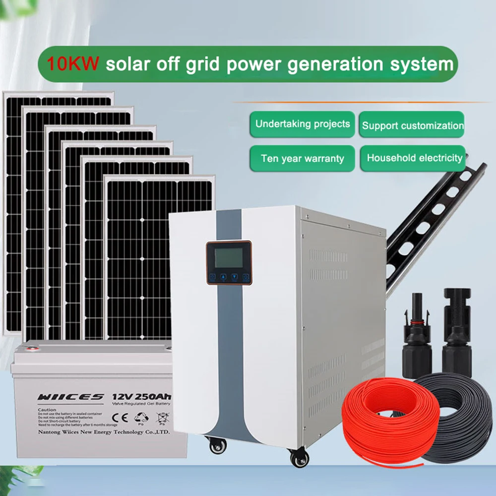 HELIOS CN;JIA Polycrystalline Solar Panel 10KW Household Distributed Photovoltaic System Sola Panel Pv Module 300w 310w 72 Cells