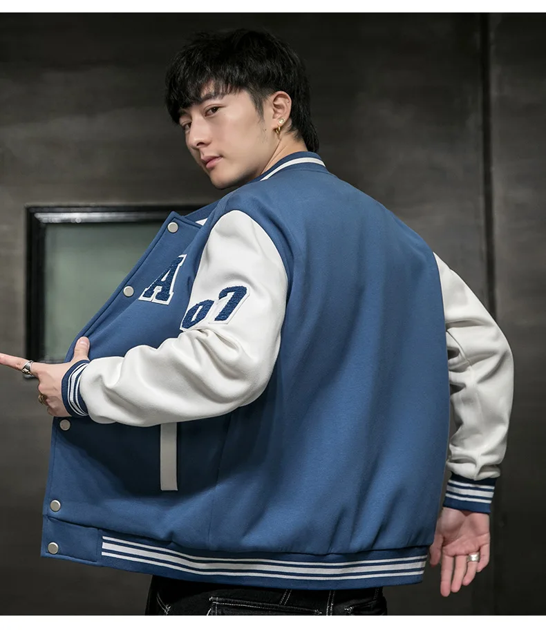 High-quality custom jackets with your own logo label, exquisite custom school team jacket manufacturer