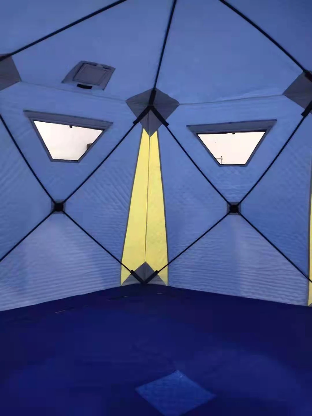 3 - 4 Person Tent Outdoor Thick Warm Ultralarge Camping Winter Plus Cotton Thickening Ice fishing