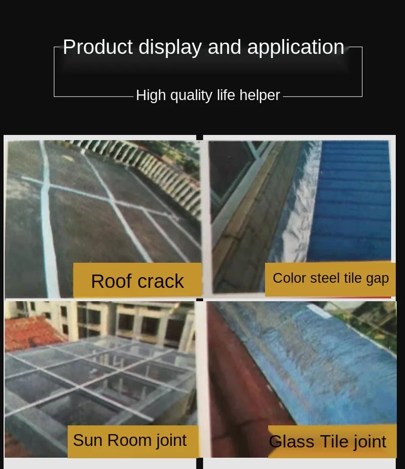 Repair Tape Reinforced Waterproof Foil Aluminum Air Conditioner Tape Butyl butyl repair mending tape