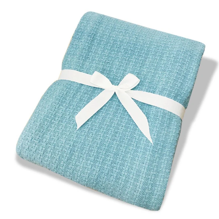 luxury Summer office air conditioning sofa quilt nap blanket