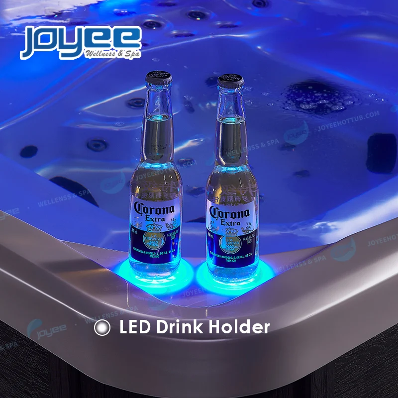 JOYEE 5 People High Quality Sex Bubble Zone Outside Hottub Pools Massage Outdoor Freestanding Cheap Bathtub Spa with Balboa