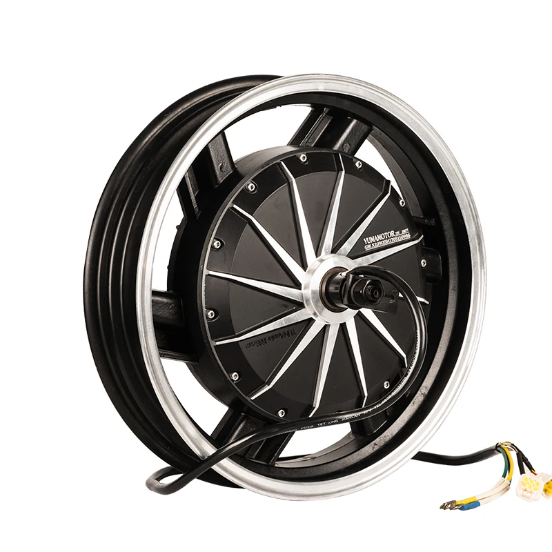Factory Sell YMMOTOR YM 17inch*3.5 HY 1500w Hub Motor for High Speed Electric Motorcycle Refit Electric Wheel Engine