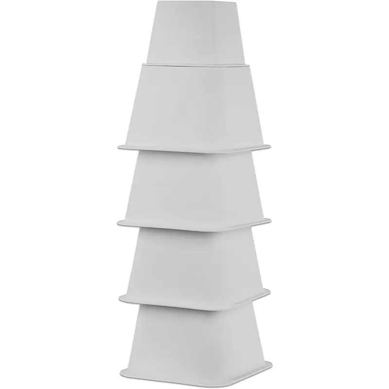 Hot sale Heavy duty adjustable plastic sofa furniture bed risers with USB ports and outlet