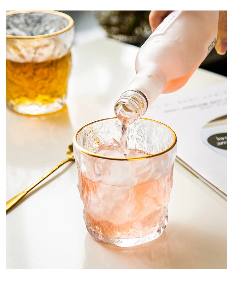 Wholesale Aurora 330ml 400ml Beer Glasses Cups Milk Juice Water Coffee Tea  Whisky Glass Cup