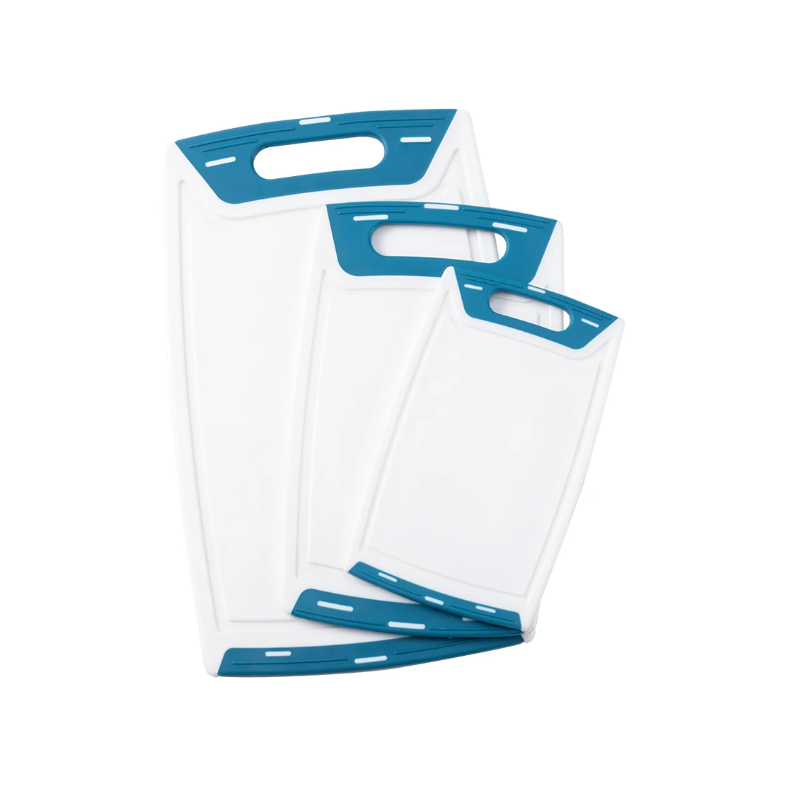 BPA free food grade commercial recycled non-slip chopping boards set of 3 cutting board plastic injection