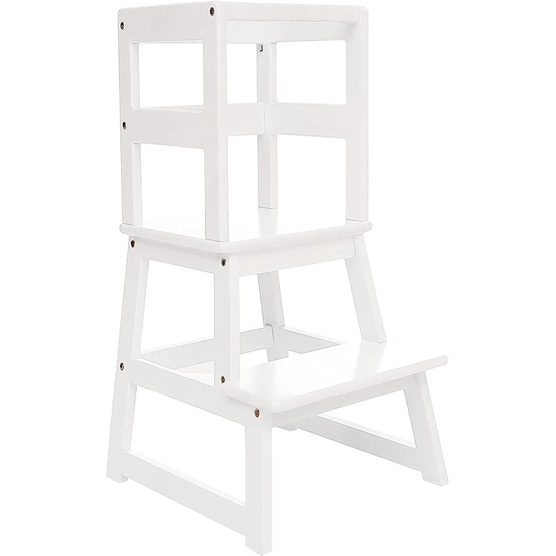 Обучающая башня, детский ступенчатый стул, деревянная складная обучающая башня для детей