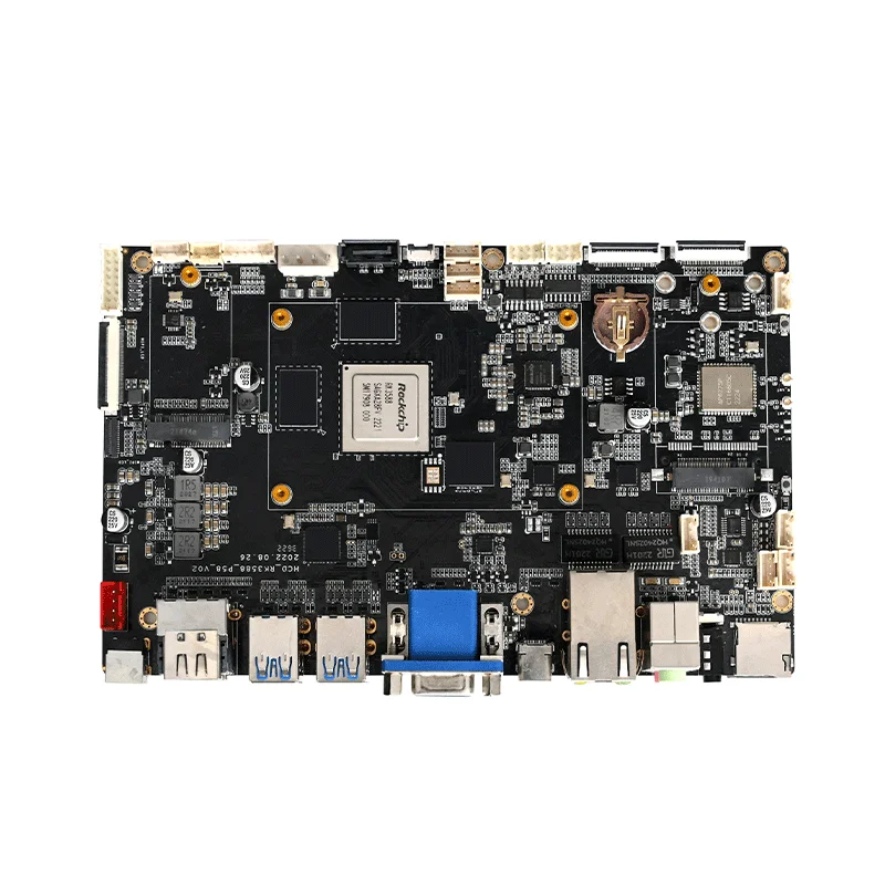 High End  Mainboard New Designed RK3588 ARM Embedded Board for AI Robot Service AI Digital News Medical Robot
