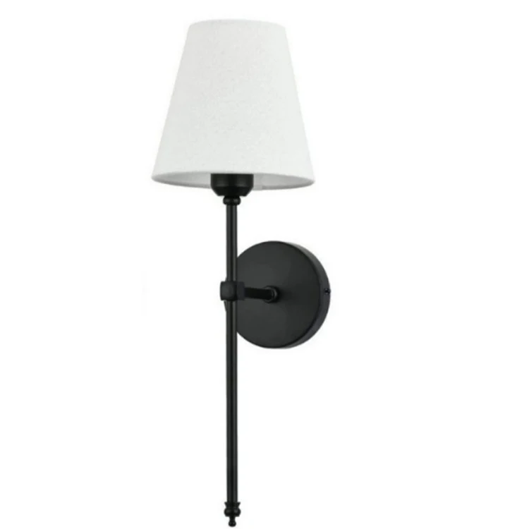 Simple LED Living Room Wall Lamp Battery Three-color Remote Dimming Bedroom Bed Balcony Aisle Eye protection Wall Lamp