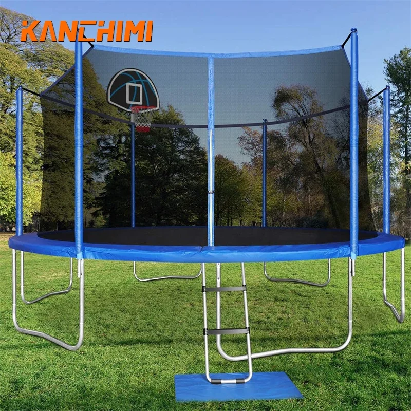 Уличный батут kanchimi для детей 4 м 26