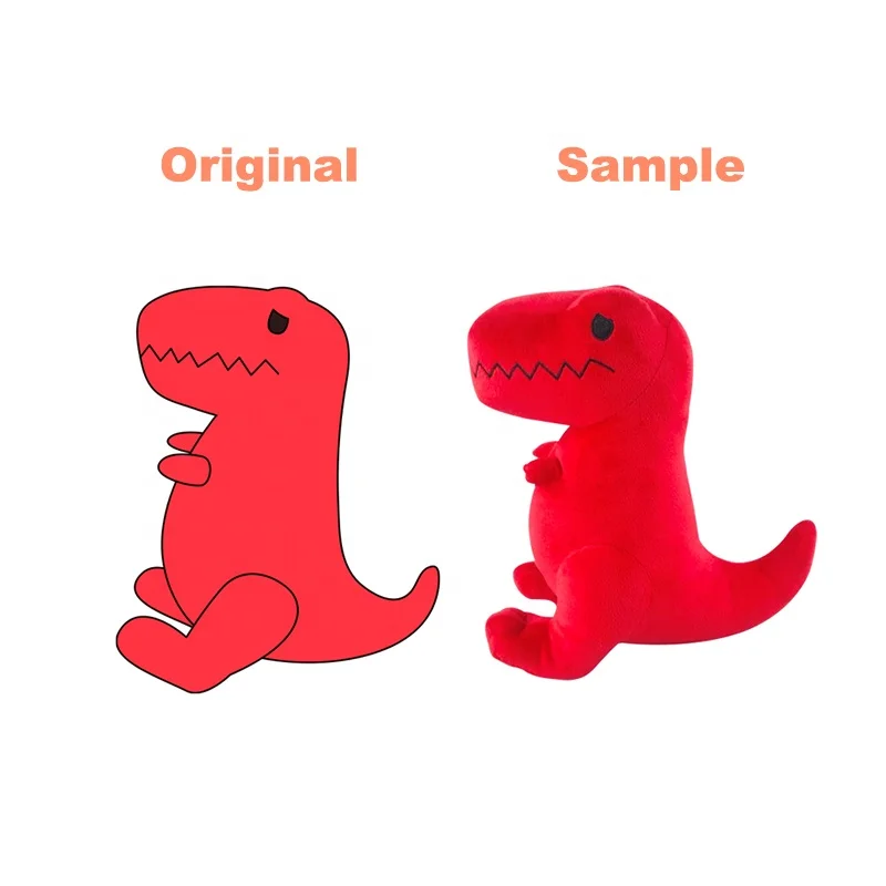 custom cute toys animals dinosaur plush dragon animals & dinosaurs