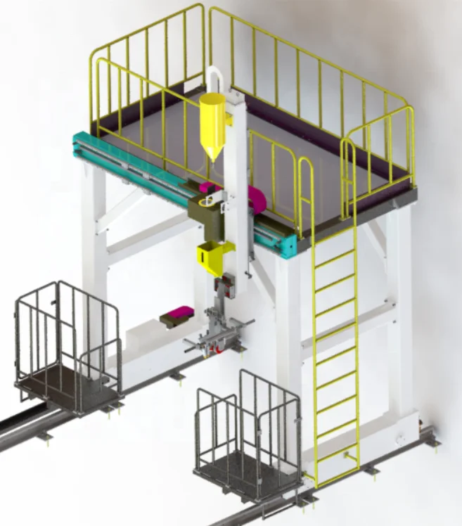 Automatic H type submerged arc welding machine