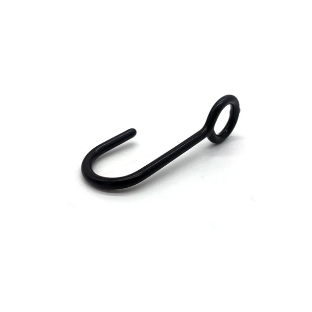 OEM Customized Black Metal Hanging Snap Wire Hook