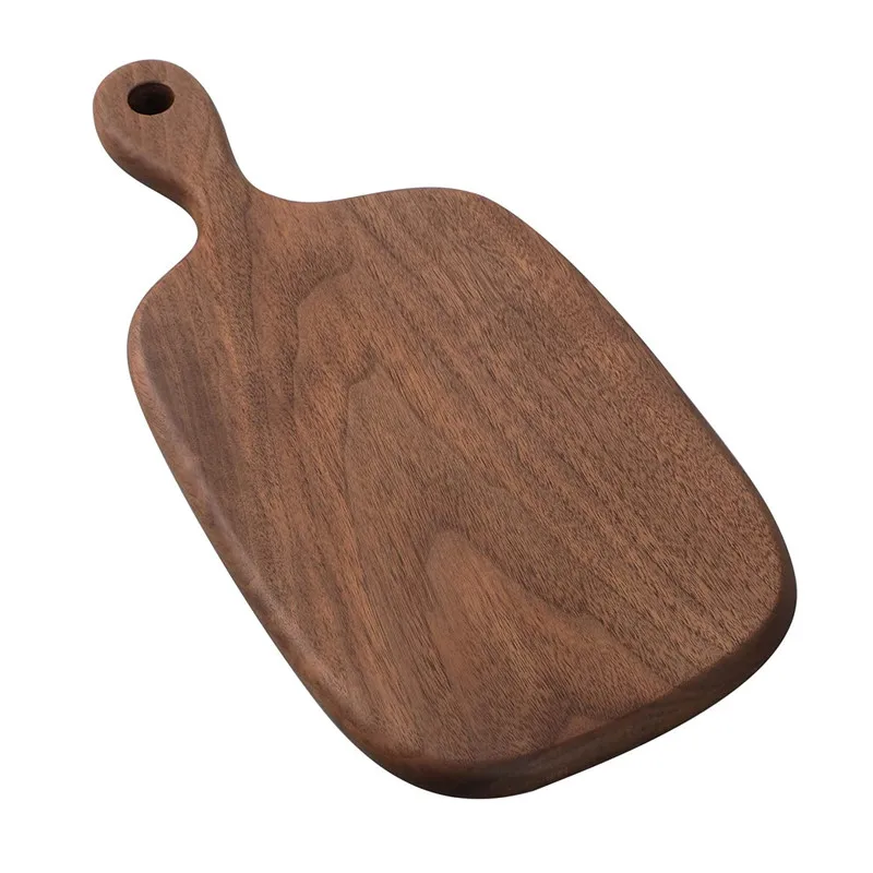 Wholesale small walnut rectangular cutting board with handle