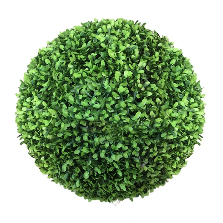 topiary plastic milan round ball plant green grass ball plant  for decoration