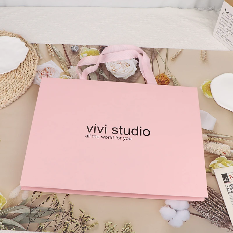 Cardboard Gift Bags for Wedding Baby Shower Birthday Bridal Business Party Supplies