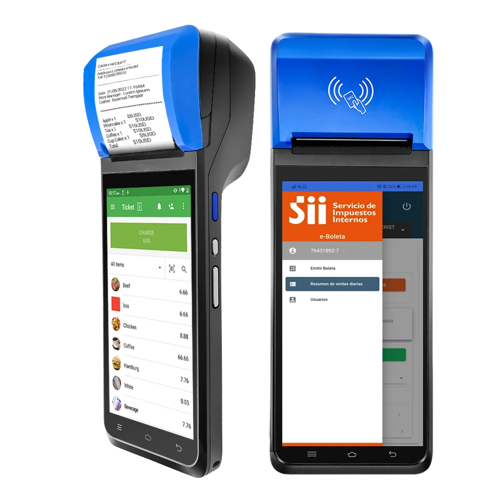 FYJ F1 5.99' Android Billing Pos Machine GMS Restaurant Order Retail Pos System Caisse Enregistreuse Portable All in One Pos