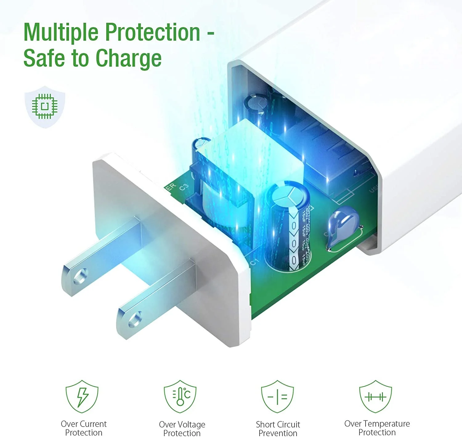 HotSell 62368 Pse Japan Power Supply USB Power Adapter 5V 2A 2.1A 10W 12W  UL CUL CCC Usb Wall Charger for Smart Mobile Phone