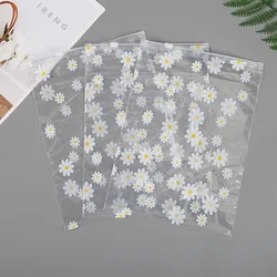 New zip lock EVA frosted/ clear packing bag for clothing tshirts daisy packaging bags