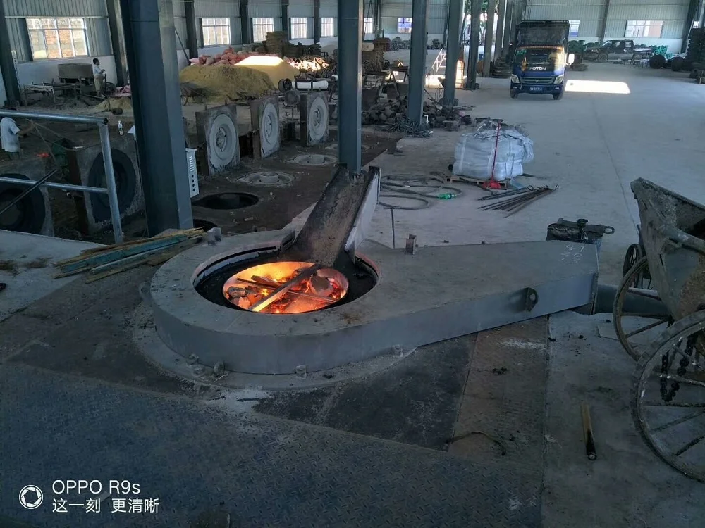 5 ton cast iron melting furnace