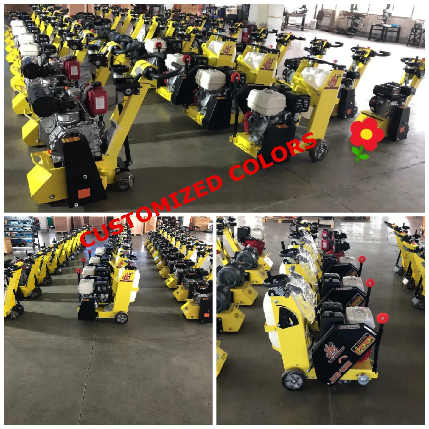 Фрезерный станок с ручным толчением/станок для скапливания Бетонного Пола дорожного строительства