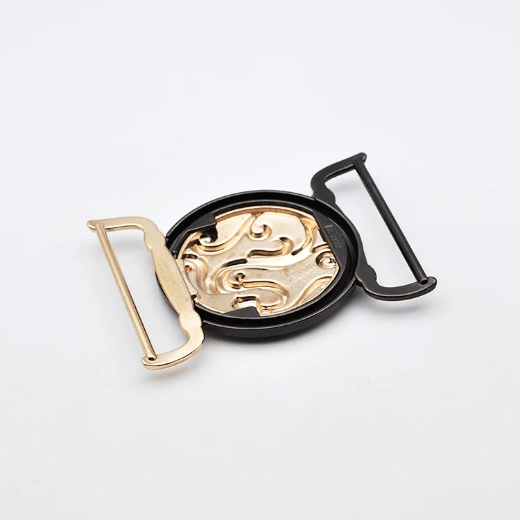 High quality inner size 45mm zinc alloy customized circle buckle joint buckle for clothes