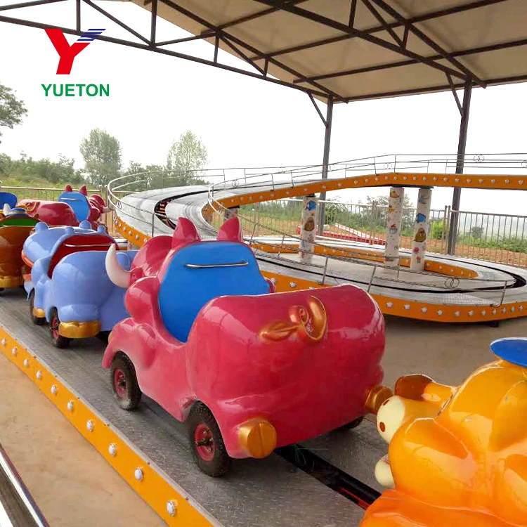 Zhengzhou Yueton Kids Park Amusement Machine Kiddie Rides Mini Shuttle