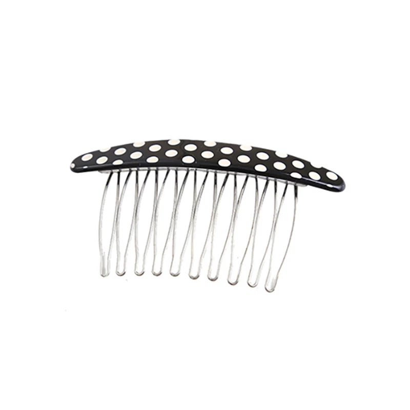 acetate hair comb decorative recycled plastic acetate private label combs  hair accessories