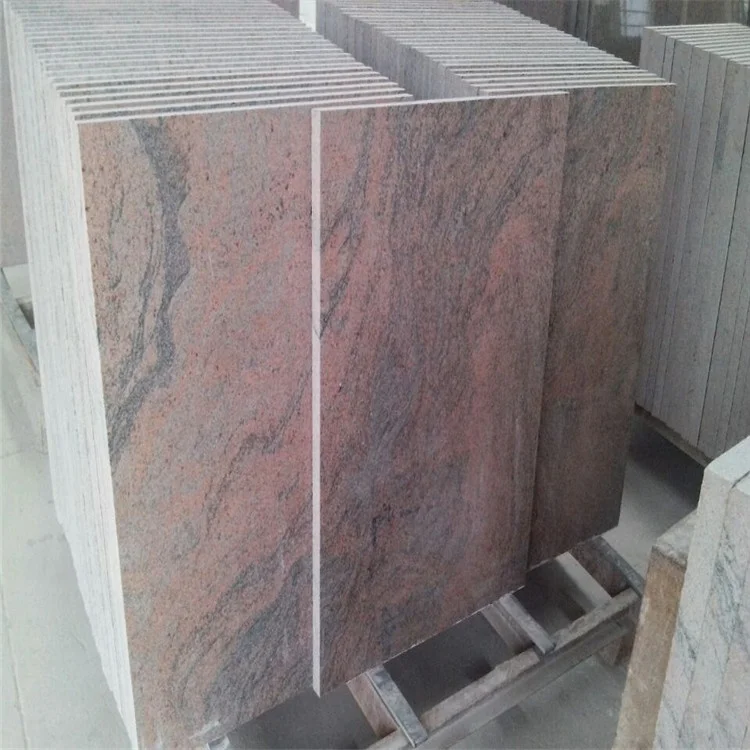 Aurora granite tiles and slab dark red granite tiles