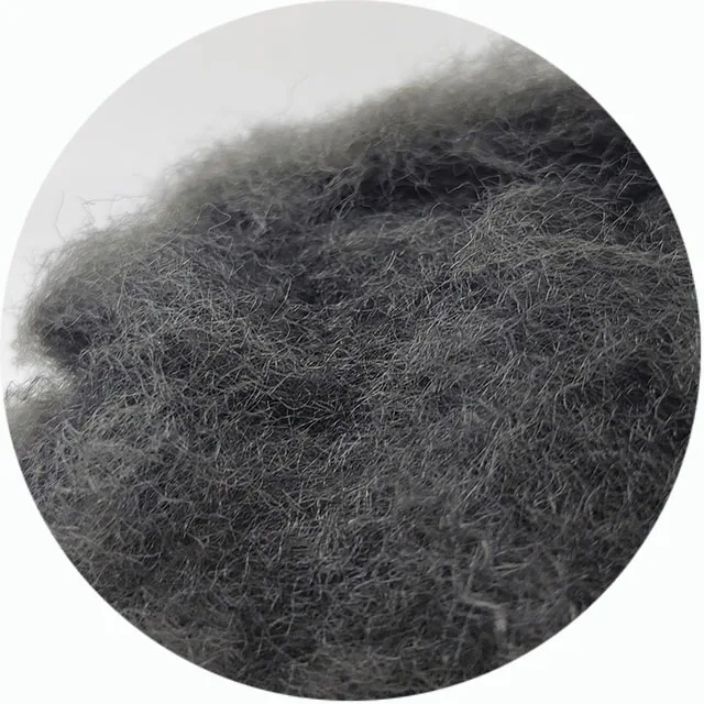 18D 64MM Raw Virgin Black Nylon Fiber Orginal China