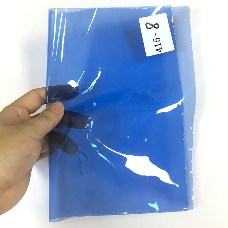 Waterproof colorful clear  polyester tpu material for shoes