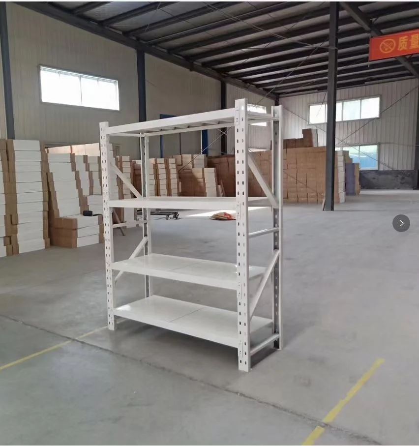 Heavy Duty Metal Garage Shelving Rivet Shelves Boltless Durable Shelves Warehouse Longspan Rack