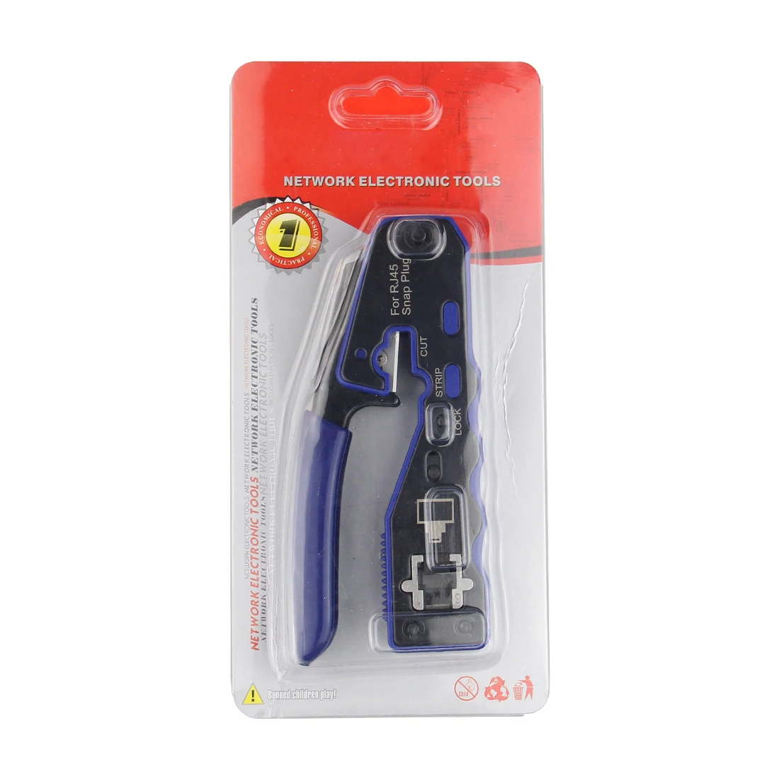 Обжимные Щипцы RJ45 инструмент для обжима проводов Cat6 Cat5 Cat5e 8P8C модульные разъемы цельные сети