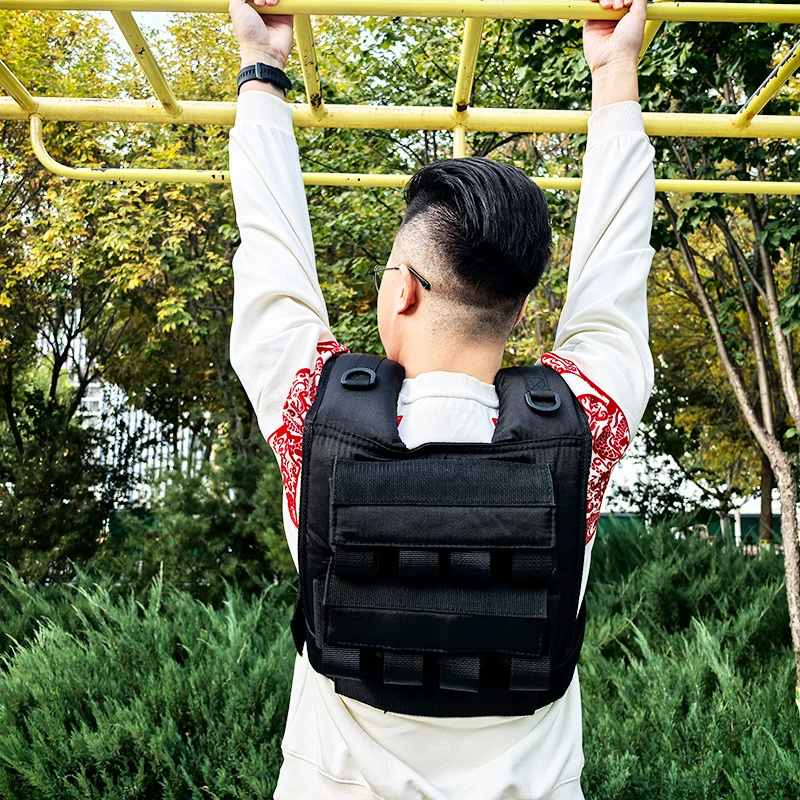 High Quality Oxford Material 16kg Fitness exercise wholesale adjustable running gym weight vest fitness