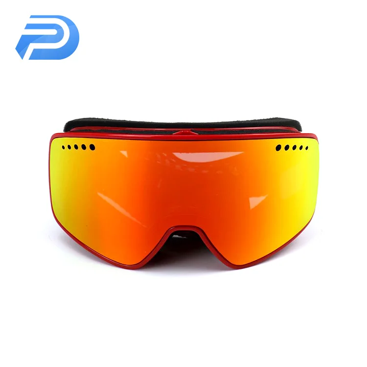 
Interchangeable Magnetic ski snow goggles for skiing helmet 
