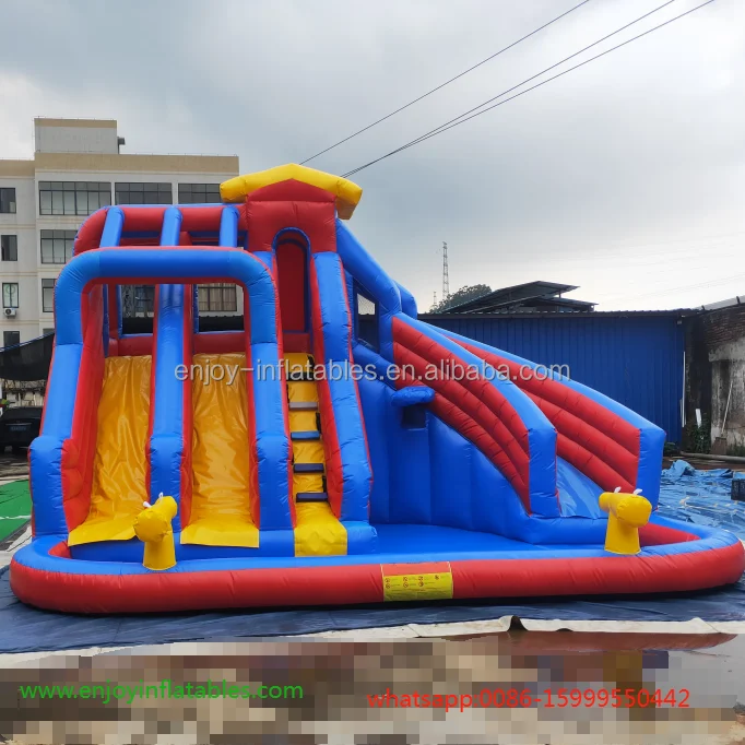Animals jungle commercial jumping castle for kids,trampoline games kids bounce playhouses,kids bouncing play house for party