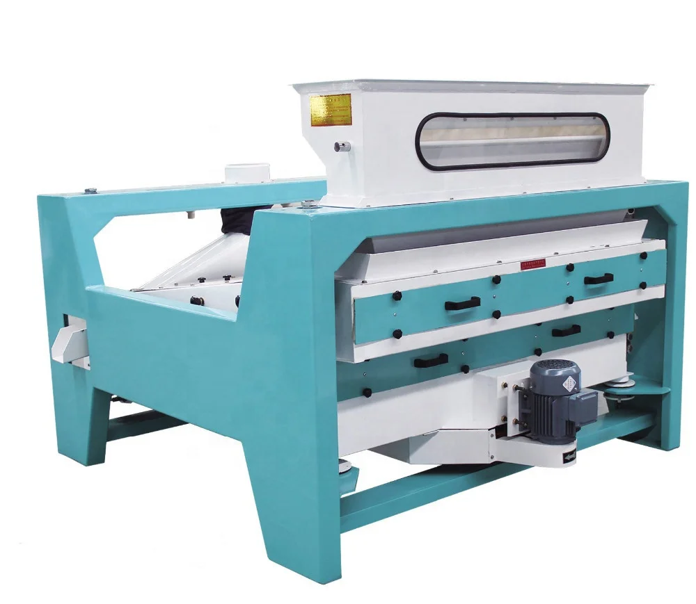 STR TQLM125 automatic gravity table maize rice shelled corn wheat pre cleaner seed cleaning machine